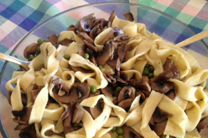 pasta gluten free with mushrooms